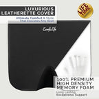 ComfiLife Car Seat Cushion – Premium Wedge Memory Foam Car Cushions - Image 3