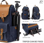 Padwa Lifestyle Blue Camera Backpack - Image 8