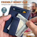 Airtag Wallet for Men- with Money Clip Gift Boxed, Magnetic Closure Slim - Image 6