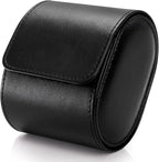 Leather Travel Watch Case, Single Watch Gift Box - Image 4