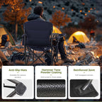 ALPHA CAMP Oversized Camping Chair Heavy Duty Lawn Chair - Image 8