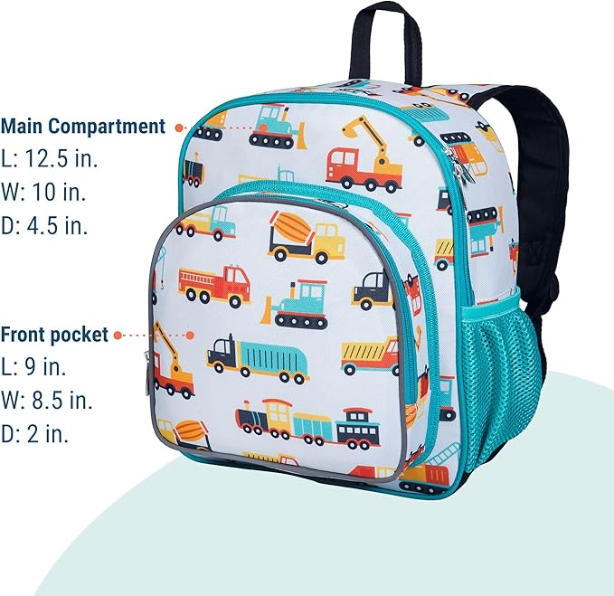 Wildkin 12-inch Kids Backpack – Padded, Adjustable - Image 4