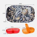 Serfeymi Weekly Travel Pill Organizer 2 Times A Day AM PM Upgraded Rainbow Pill - Image 2