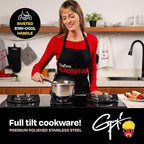 Guy Fieri's Flavortown 3.2-Quart Stainless Steel Sauce Pan - Image 5