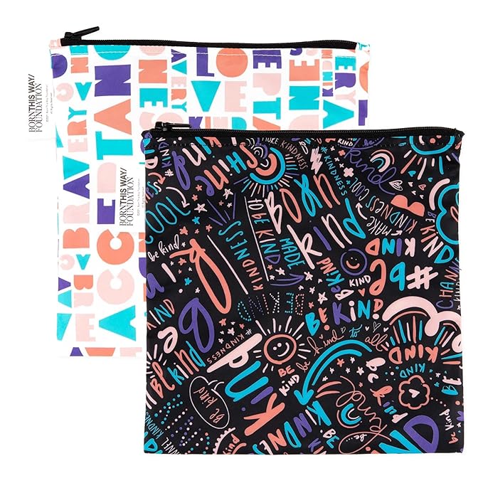 Bumkins Reusable Sandwich and Snack Bags, by Bumkins