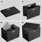 17" Large Collapsible Storage Bins - Image 6