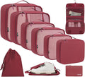 BAGAIL 6 Set/8 Set/10 Set Packing Cubes Various Sizes Packing Organizer by BAGAIL