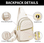 Small Sling Bag For Women Men Casual Crossbody Sling Backpack - Image 4