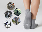 CS CELERSPORT 6 Pairs Women's Running Ankle Socks Athletic Sport Socks Cushioned - Image 6