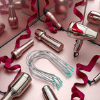 8 Pcs Silver Hot Curler Clips Replacement Kit, Hot Roller Rollers Securing Pins Fits 2 Inch, Replacement Styling Tools and Appliances,Hot Roller Replacement Kit, Clips and Barrettes Hair Accessories