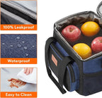 Lifewit Medium Lunch Bag Insulated Lunch Box Soft Cooler Cooling Tote - Image 4