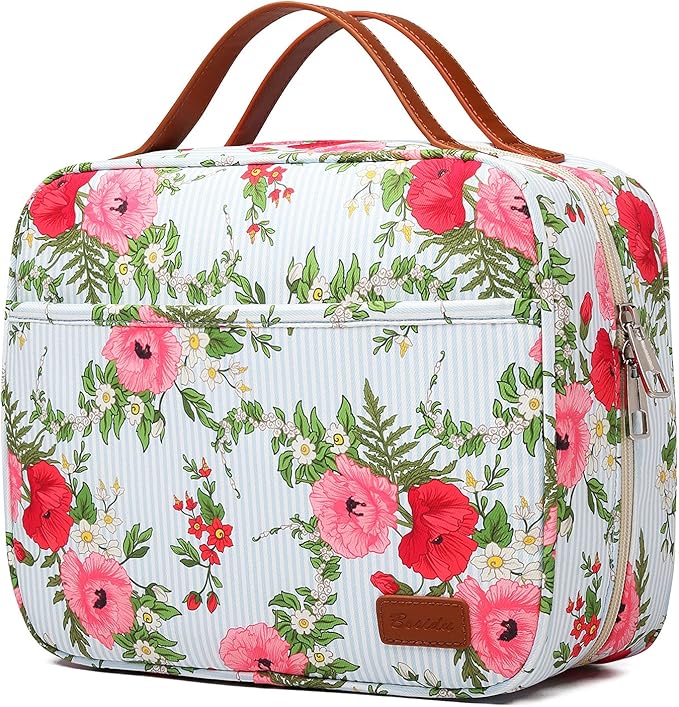 Hanging Travel Toiletry Bag, Large Capacity Cosmetic Travel Toiletry Organizer by Bosidu