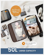 Carry On Luggage 22x14x9 Airline Approved, 22-Inch Suitcases - Image 5