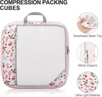 Compression Packing Cubes, Gonex Extensible Storage Mesh Bags Organizers - Image 3