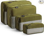 4 Set Compression Packing Cubes by SOARSAIL