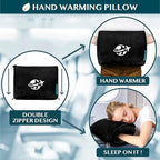PAVILIA Travel Blanket and Pillow, Arms Opening Airplane Blankets - Image 5