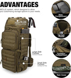 Mardingtop 75L Molle Hiking Internal Frame Backpacks - Image 3