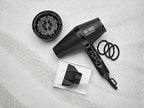 HOT Tools Pro Artist Black Gold Infrared Ionic™ Salon Dryer | Fast Drying, Styling and Smooth Results (Black)