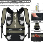 AMBOR Anti Theft Backpack, 15.6-17.3 inch Business Laptop Carry on Backpack - Image 5
