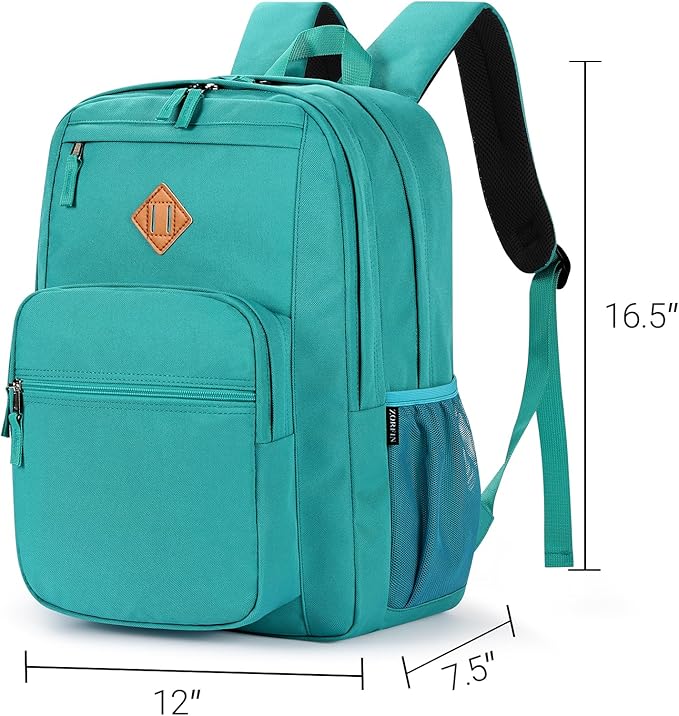ZORFIN 26L Backpack for College, and Travel: Water Resistant Bookbag - Image 3