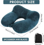 Sintuff 2 Pack Inflatable Travel Pillow - Image 2