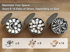 Vailando Shoe Organizer for Closet - Image 3