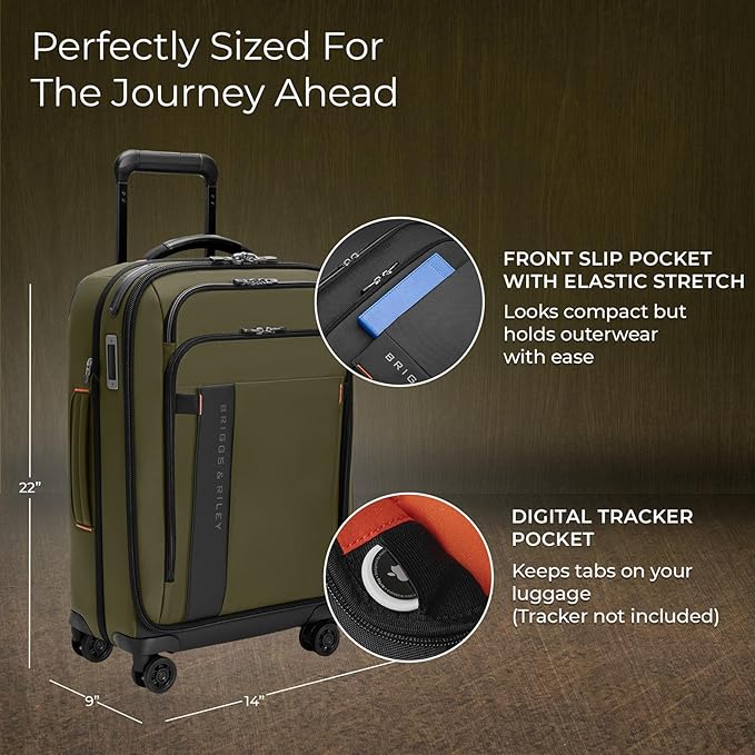 Briggs & Riley Domestic 22" Carry On Expandable Spinner - Image 2