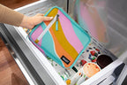 PackIt Freezable Classic Lunch Box, Retro Wave, Built - Image 3