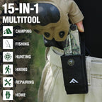 FLISSA Multitool, 15-in-1 Multi Tool Pocket Knife - Image 7