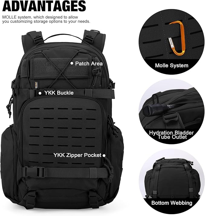 Mardingtop 35L Molle Tactical Military Backpack - Image 4