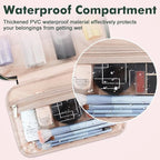 Wedama Toiletry Bag for Women, Medium Cosmetic Travel Bag, Hanging Toiletry Bag - Image 3