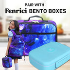 Fenrici Galaxy Lunch Box for Boys, Kids Insulated Lunch Bag, Soft Sided - Image 8