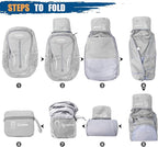 ZOMAKE Ultra Lightweight Packable Backpack 25L, Foldable Hiking Backpacks Water - Image 6