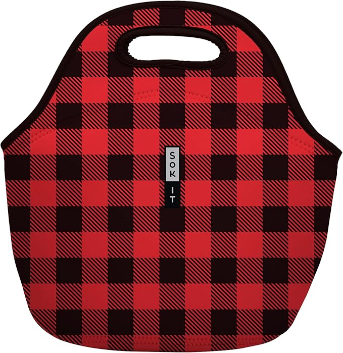 Sok It LunchTote Zippered Bag Insulated Neoprene Caddy by SokIt