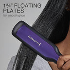 Remington 1 3/4" Flat Iron, Hair Straightener with Anti-Static Technology, 30-Second Heat Up & 60 Minute Auto Shut-Off, 30% Longer Ceramic Floating Plates, Titanium + Ceramic Coating