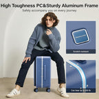 Hanke 20 Inch Carry On Luggage - Image 7