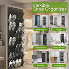 Unjumbly Over the Door Shoe Organizer - Image 3