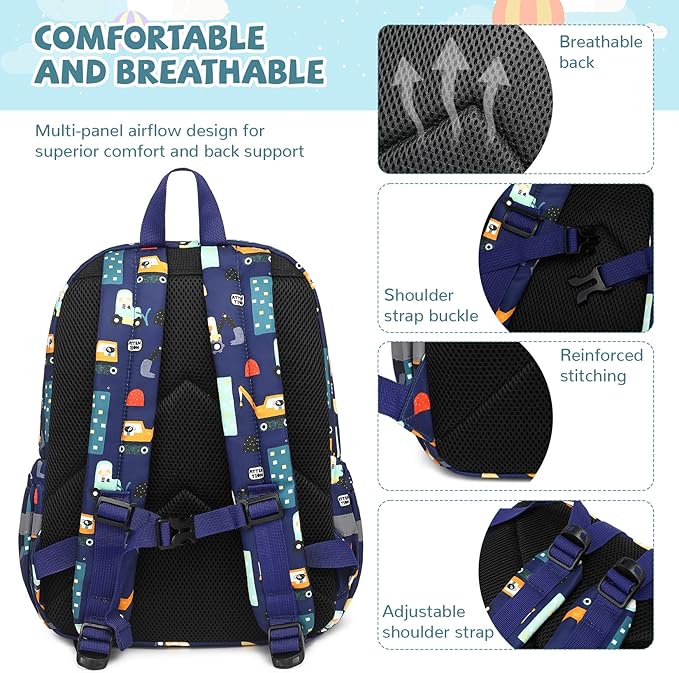 mygreen Toddler Backpack, Kids Backpack - Image 4