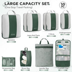 10 Set Compression Packing Cubes - Image 2