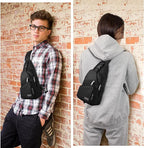 AMJ Crossbody Sling Bag Men Women, Casual Shoulder Backpack, Chest Daypack - Image 6