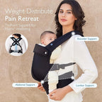 Momcozy Breathable Mesh Baby Carrier, Ergonomic and Lightweight Infant Carrier - Image 7