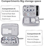 DDgro Cable Organizer Bag, Large Charger Cord Travel Case - Image 3