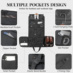 Canvas Garment Bags for Travel, Convertible Carry On Garment Duffel Bag for Men - Image 3
