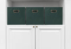 Household Essentials Fabric Storage Cube Bins, 6 Piece Set, Strong Poly-Woven - Image 6