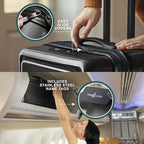 Luggage Sets 3 Piece, 22 Inch Carry on Luggage and 24 Inch Suitcases - Image 9
