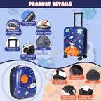 Weewooday Kids Luggage and Backpack 18" Suitcase - Image 2