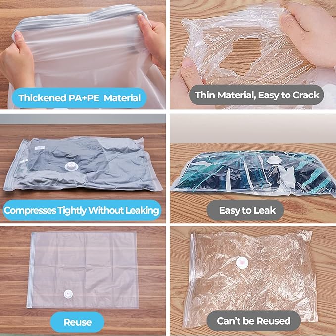 20 Pack Vacuum Storage Bags - Image 2