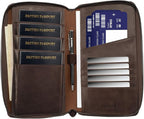 TORRO Premium Leather Family Travel Wallet, RFID Blocking Travel Organizer - Image 2