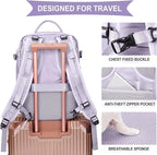 coowoz Large Travel Backpack For Women Men, Carry On Flight Approved, Hiking - Image 6