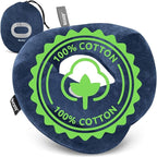 BCOZZY Organic Cotton Double Support Neck Pillow - Image 2